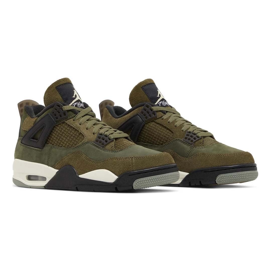 Jordan 4 Retro SE Craft Medium Olive by Air Jordan - NWAHype 1 for streetwear Sneakers in USA