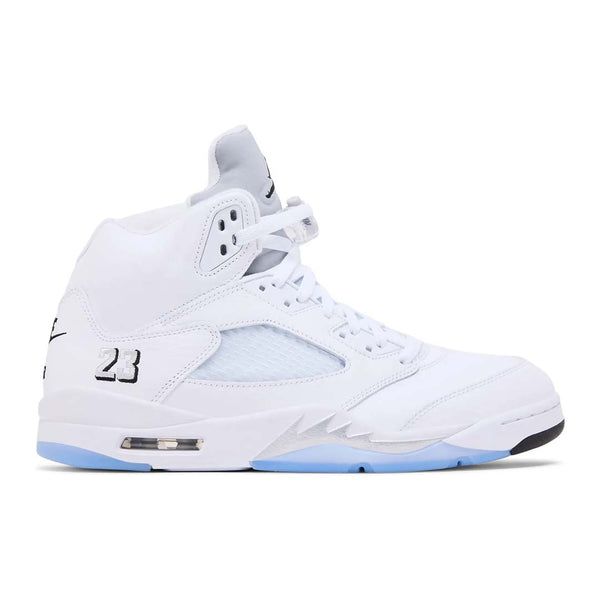 Jordan 5 Retro White Metallic (2026) by Air Jordan - NWAHYPE No.1 for streetwear Sneakers in USA