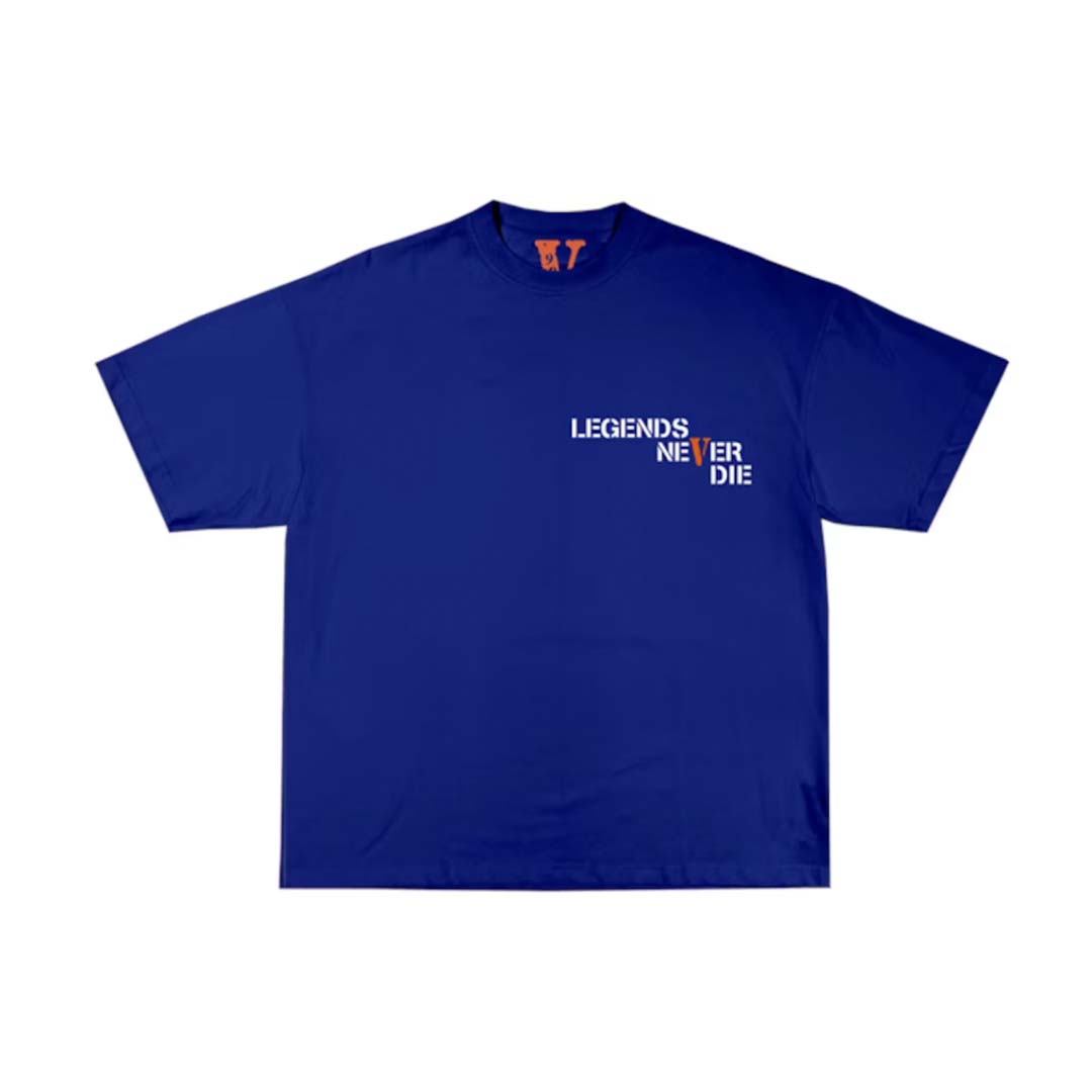 Juice Wrld x Vlone 999 Tee Blue by Vlone - NWAHype 1 for streetwear T-Shirts in USA