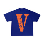 Juice Wrld x Vlone 999 Tee Blue by Vlone - NWAHype 1 for streetwear T-Shirts in USA