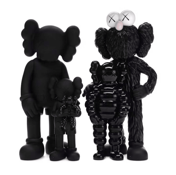 KAWS Family Vinyl Figures Set Black by Kaws - NWAHYPE No.1 for streetwear Accessories in USA