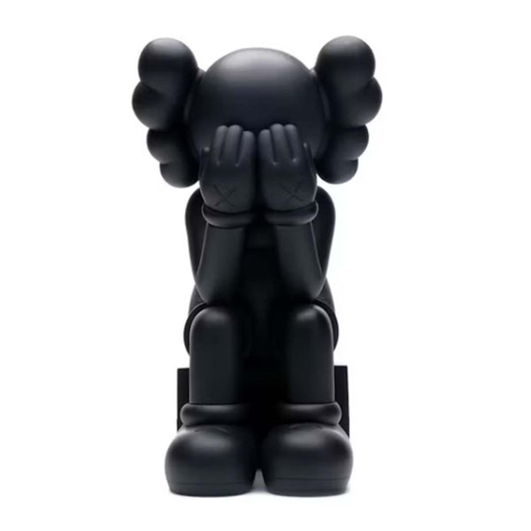 KAWS Passing Through Open Edition Vinyl Figure Black by Kaws - NWAHYPE No.1 for streetwear Accessories in USA