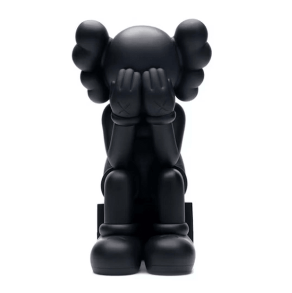 KAWS Passing Through Open Edition Vinyl Figure Black by Kaws - NWAHYPE No.1 for streetwear Accessories in USA