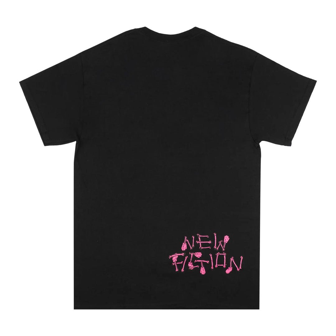 KAWS Skeleton New Fiction Bone Tee 'Black' by Kaws - NWAHype 1 for streetwear T-Shirts in USA
