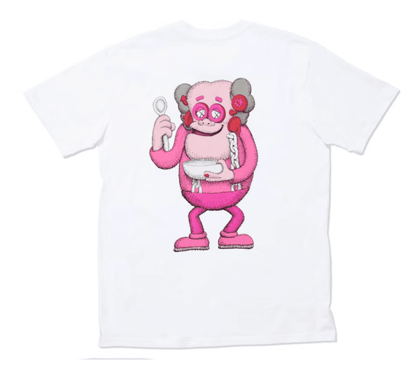 KAWS x Monsters Franken Berry Tee White by Kaws - NWAHype 1 for streetwear T-Shirts in USA