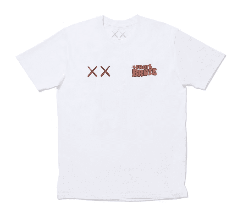 KAWS x Monsters Frute Brute Tee White by Kaws - NWAHype 1 for streetwear T-Shirts in USA