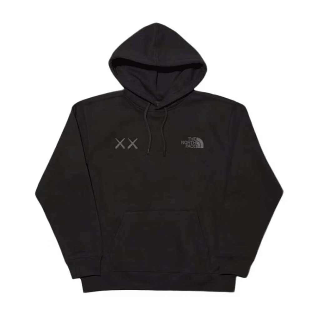 Kaws x The North Face Pullover Hoodie Black by Kaws - NWAHYPE No.1 for streetwear Hoodies in USA