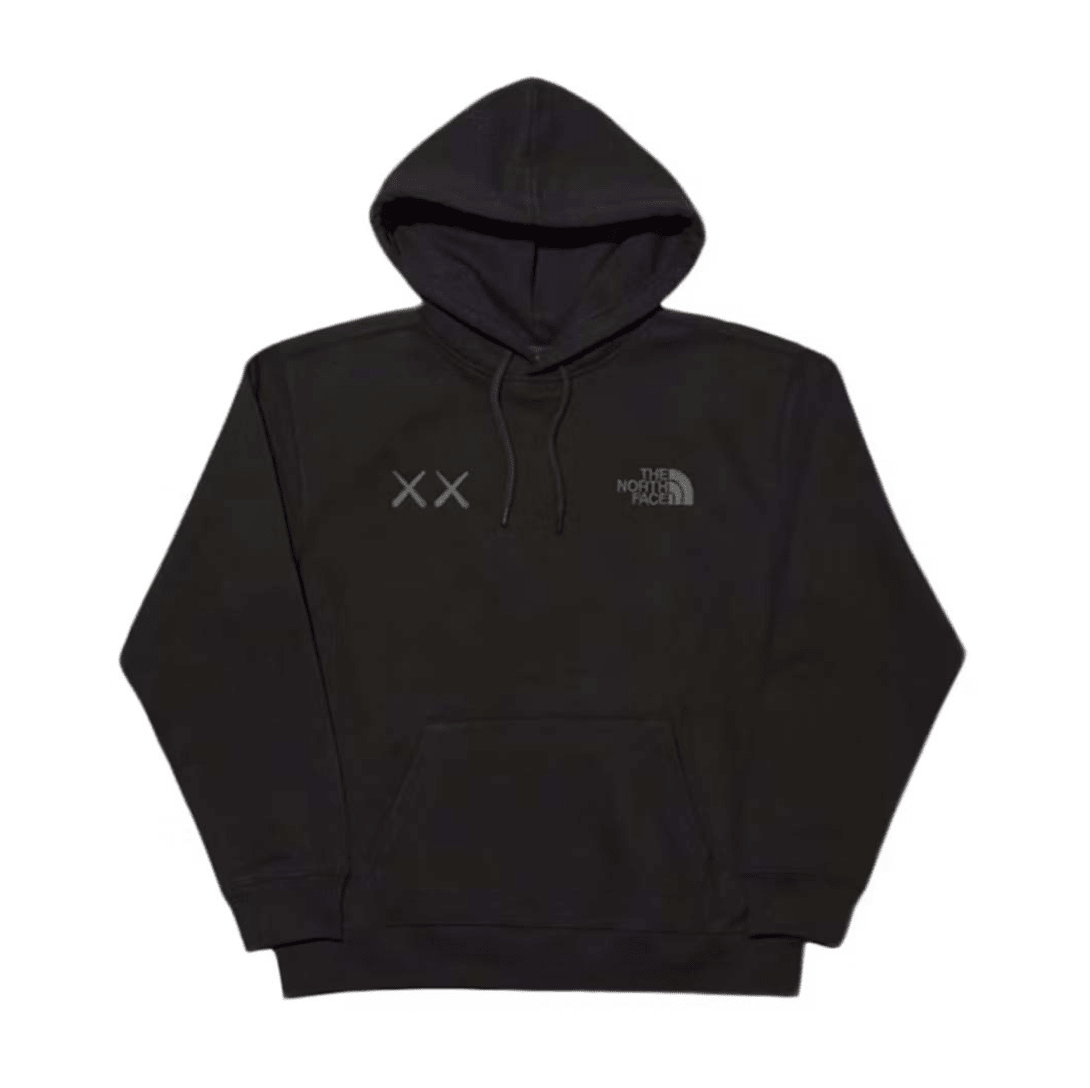 Kaws x The North Face Pullover Hoodie Black by Kaws - NWAHYPE No.1 for streetwear Hoodies in USA