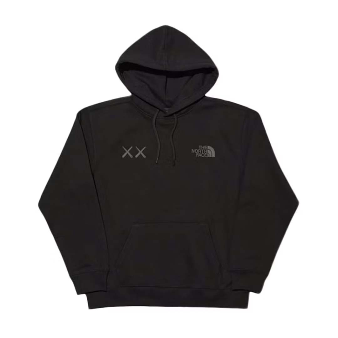 Kaws x The North Face Pullover Hoodie Black by Kaws - NWAHYPE No.1 for streetwear Hoodies in USA