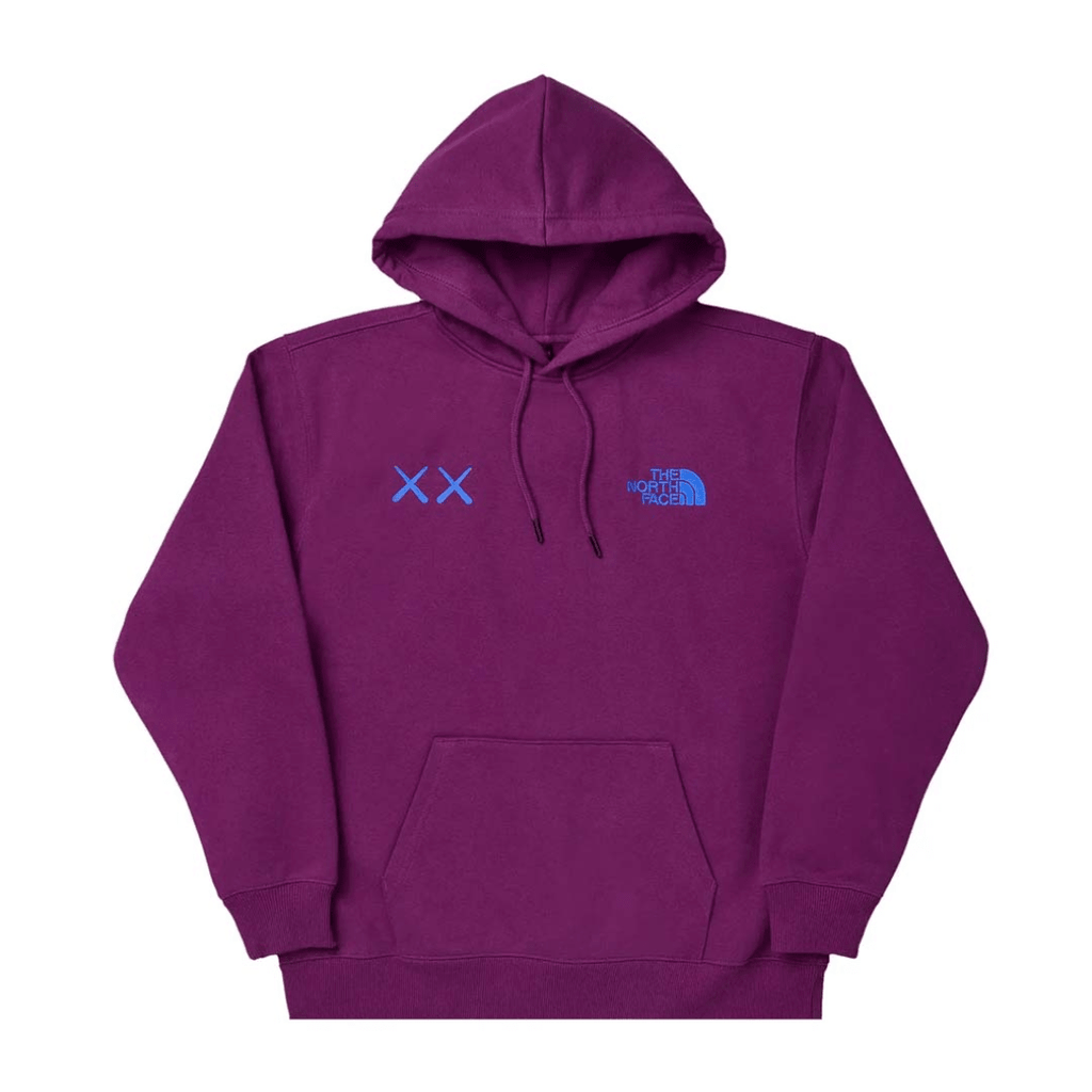 Kaws x The North Face Pullover Hoodie Pamplona Purple by Kaws - NWAHYPE No.1 for streetwear Hoodies in USA