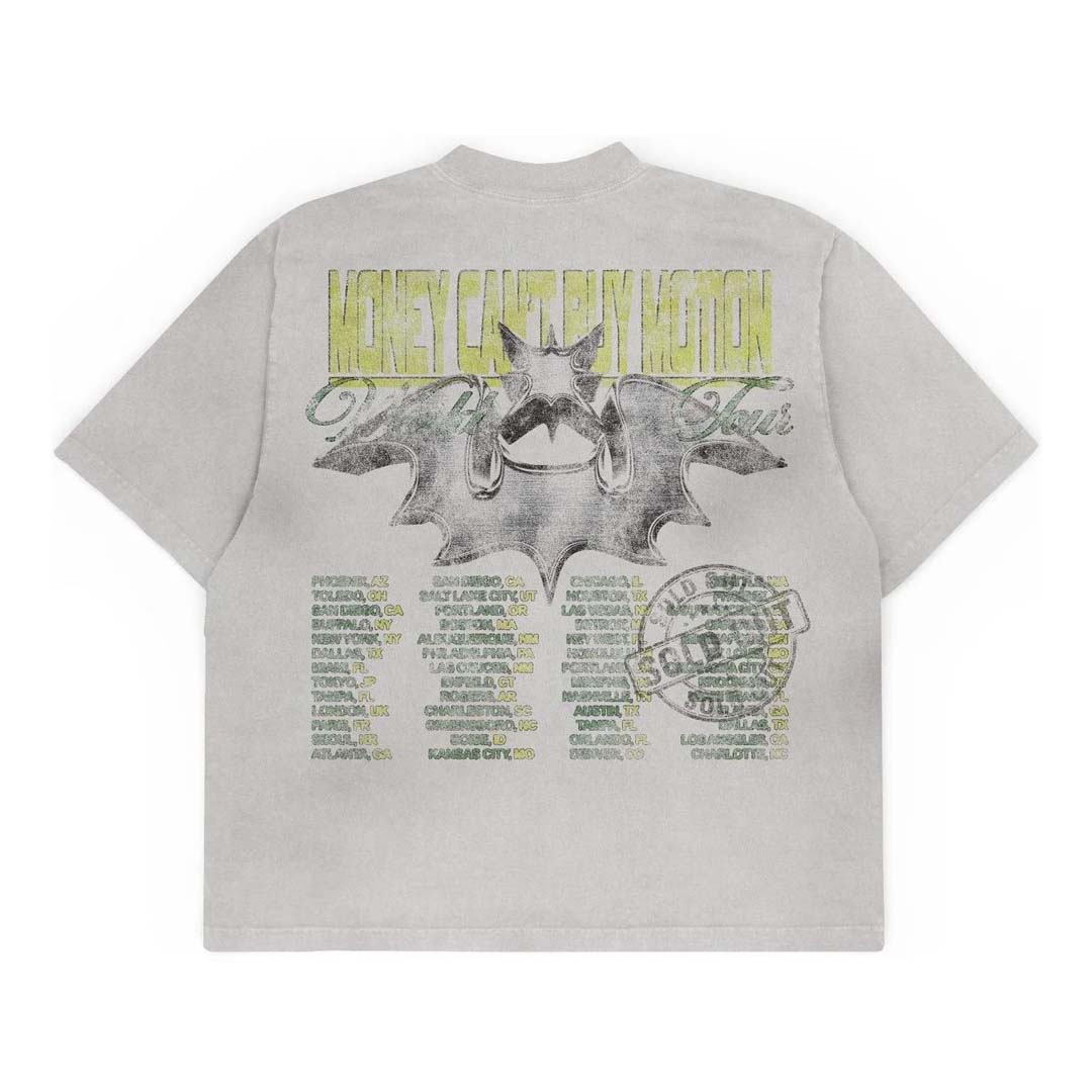 Killtec Bankroll Records Tee Faded Grey by Killtec - NWAHype No.1 for streetwear T-Shirts in USA