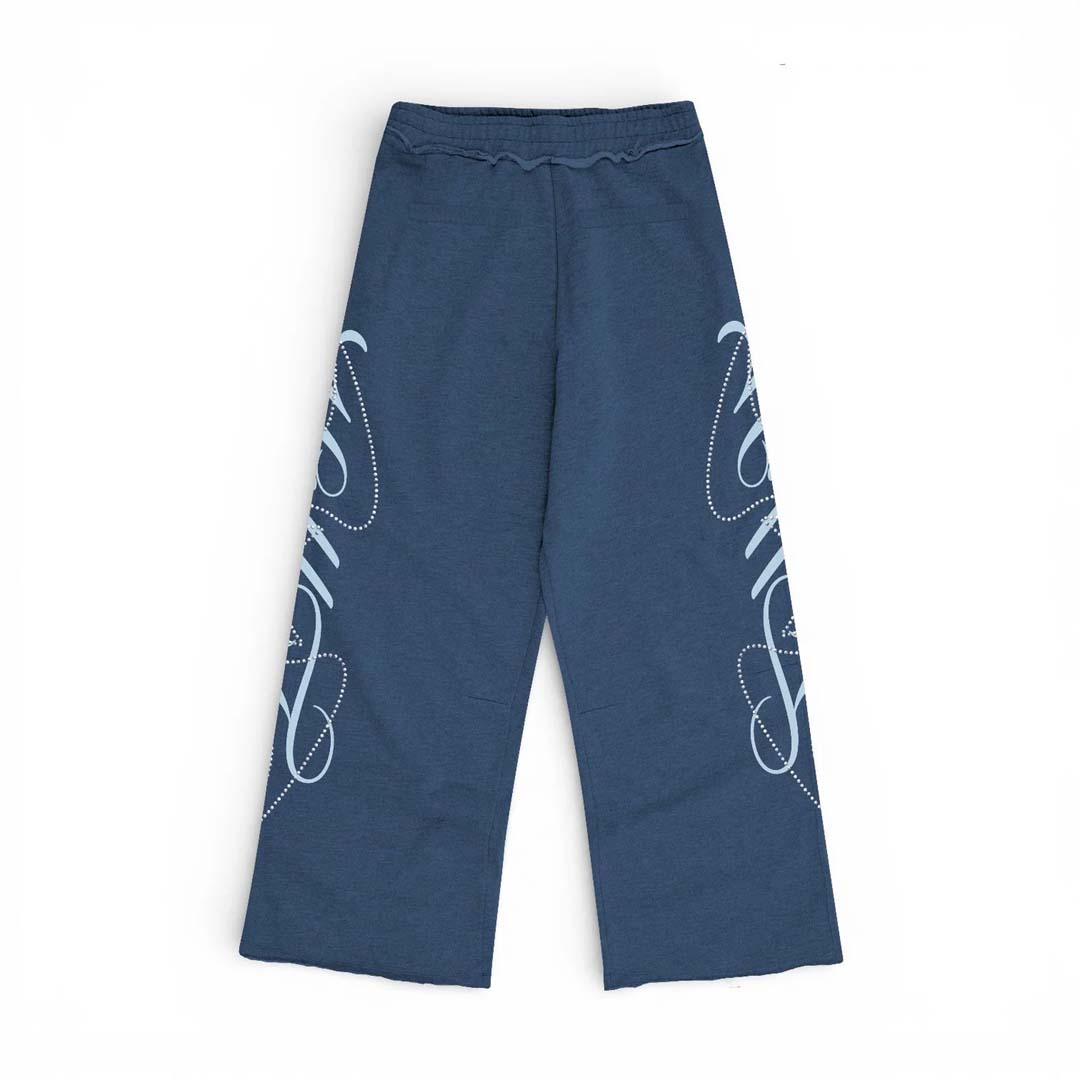 Killtec Cursive Studded Sweatpants Blue by Killtec - NWAHype No.1 for streetwear Pants in USA