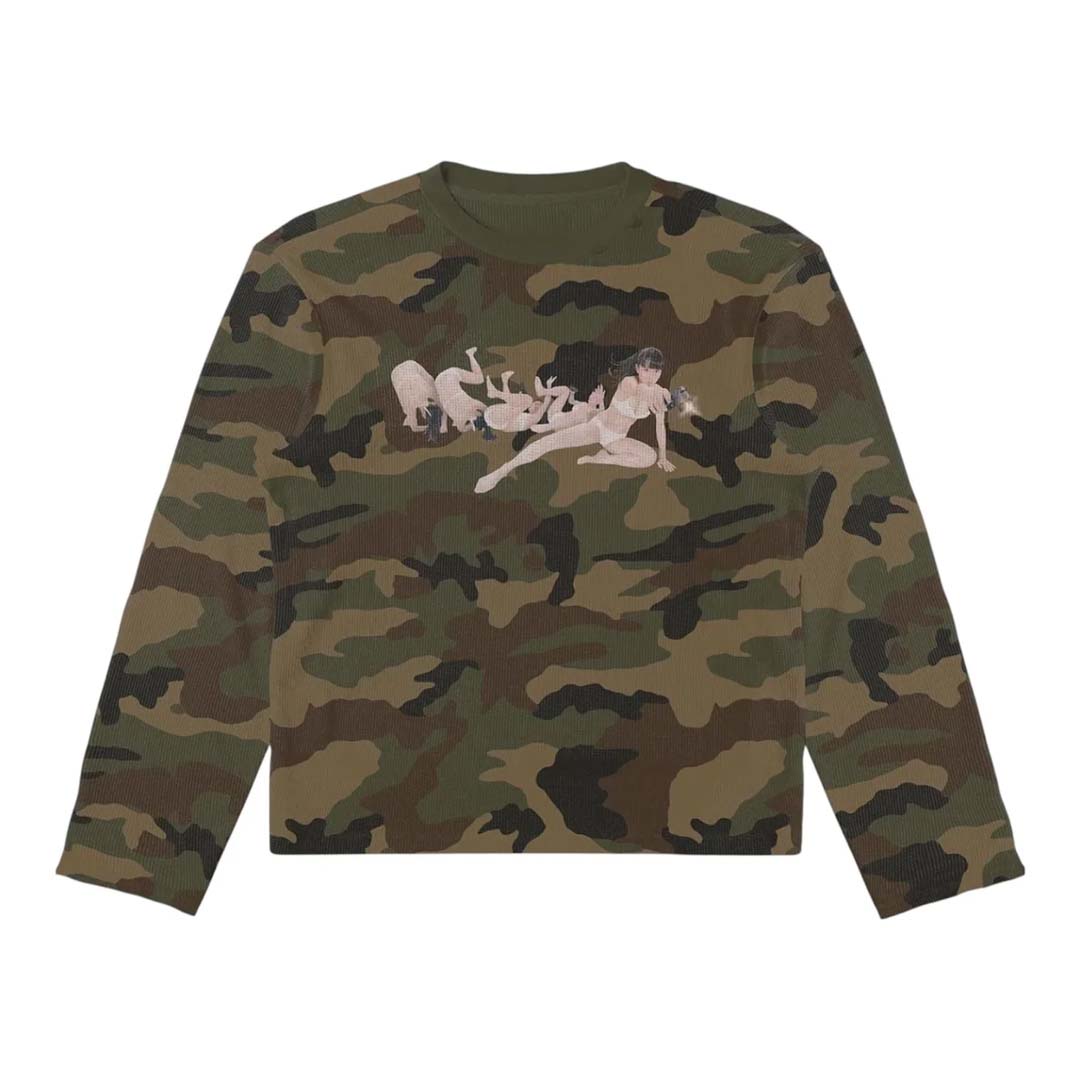 Killtec Matrix Camo Thermal Tee Green by Killtec - NWAHype No.1 for streetwear T-Shirts in USA