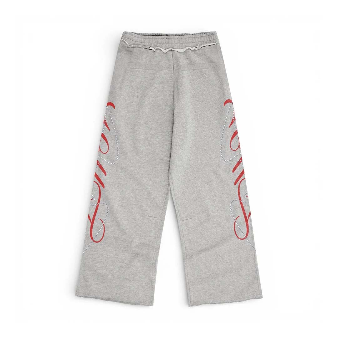 Killtec Studded Cursive Sweatpants Grey by Killtec - NWAHype No.1 for streetwear Pants in USA