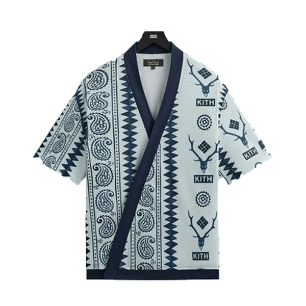 Kith South2 West8 Indigo Columbia Snap Shirt by Kith - NWAHYPE No.1 for streetwear T-Shirts in USA