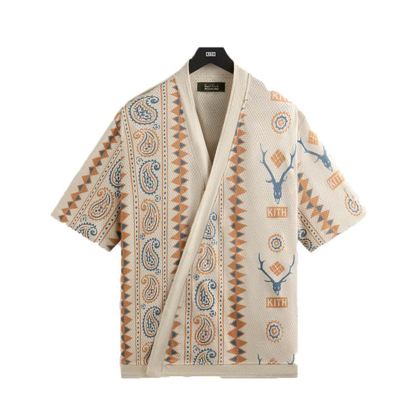 Kith South2 West8 Waffle Columbia Snap Shirt by Kith - NWAHYPE No.1 for streetwear T-Shirts in USA