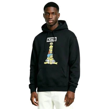 Kith The Simpsons Family Stack Hoodie Black by Kith - NWAHYPE No.1 for streetwear Hoodies in USA