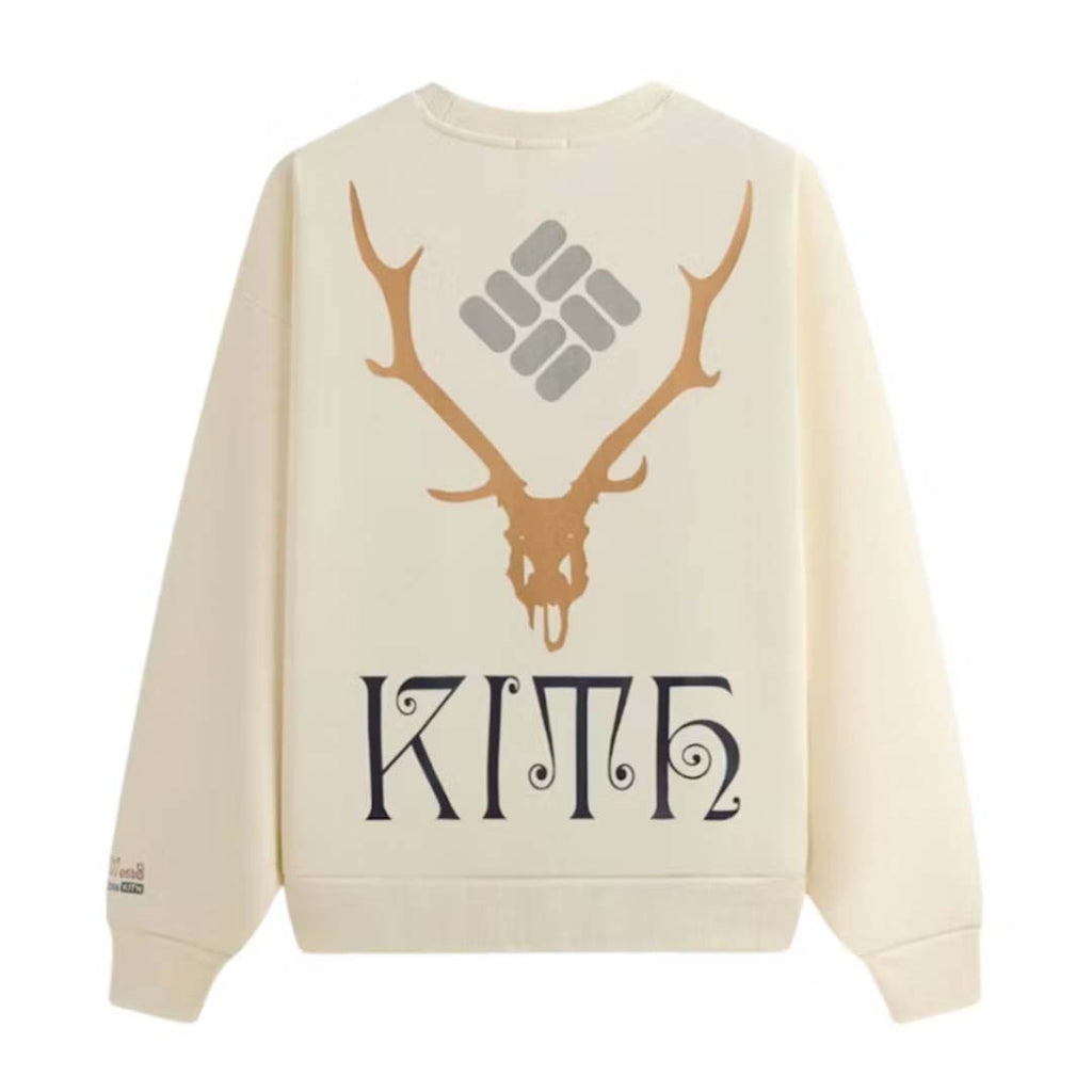Kith x South2 West8 Columbia Nelson Crewneck Sandrift by Kith - NWAHYPE No.1 for streetwear Hoodies in USA