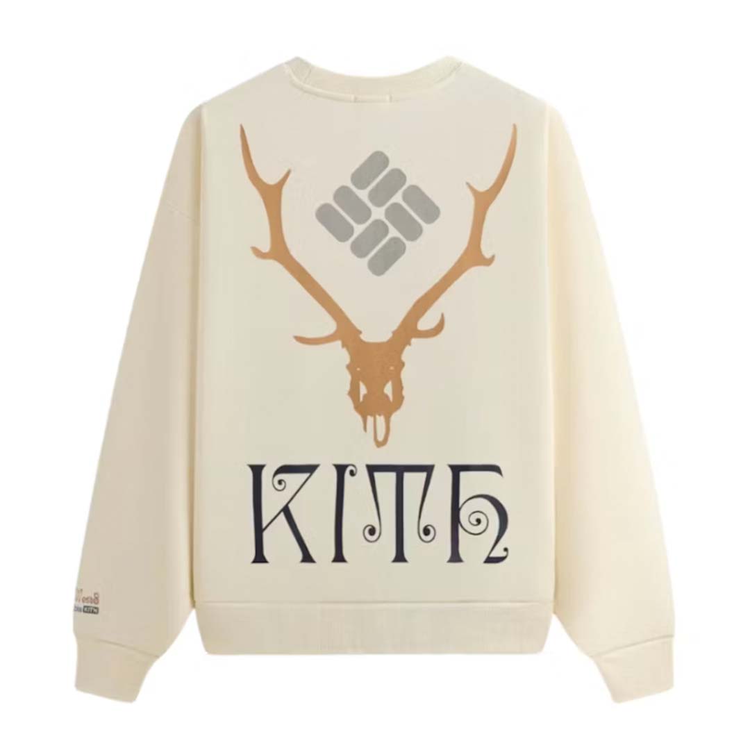 Kith x South2 West8 Columbia Nelson Crewneck Sandrift by Kith - NWAHYPE No.1 for streetwear Hoodies in USA