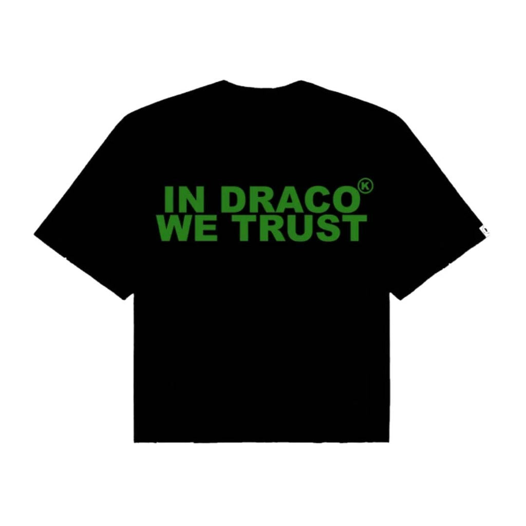 Kixkz In Draco We Trust Tee Black Green by Kixkz Clothing - NWAHYPE No.1 for streetwear T-Shirts in USA
