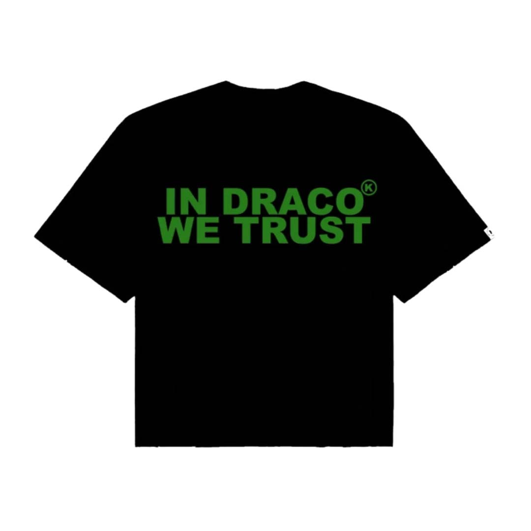 Kixkz In Draco We Trust Tee Black Green by Kixkz Clothing - NWAHYPE No.1 for streetwear T-Shirts in USA