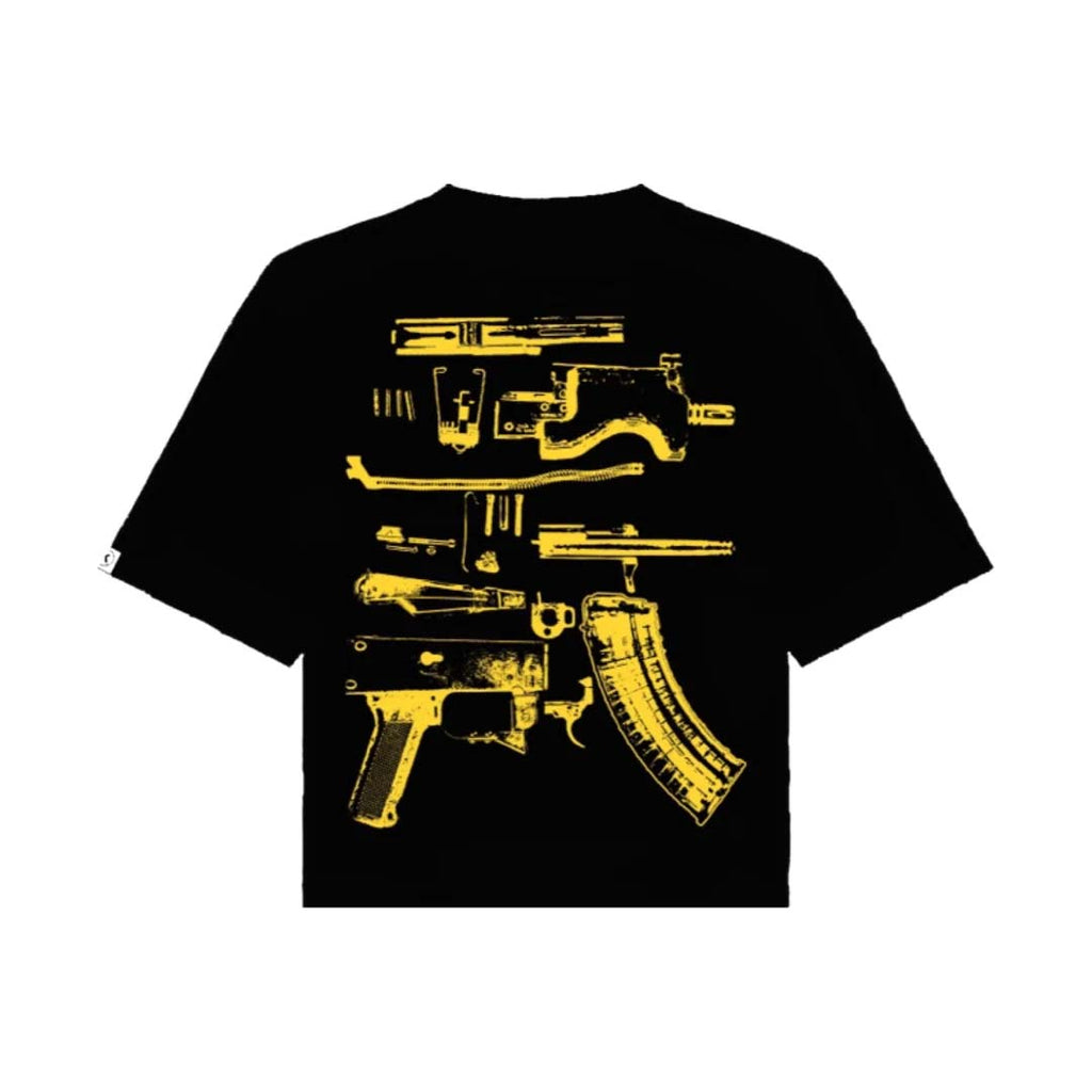 Kixkz In Draco We Trust Tee Black Yellow by Kixkz Clothing - NWAHYPE No.1 for streetwear T-Shirts in USA