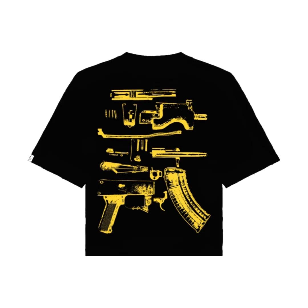 Kixkz In Draco We Trust Tee Black Yellow by Kixkz Clothing - NWAHYPE No.1 for streetwear T-Shirts in USA
