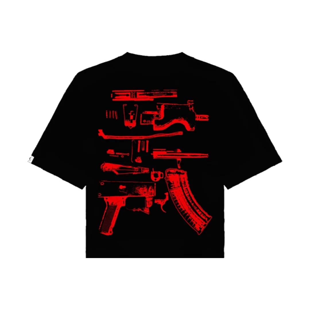 Kixkz In Draco We Trust Tee Black/Red by Kixkz Clothing - NWAHYPE No.1 for streetwear T-Shirts in USA