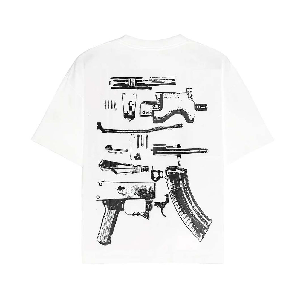 Kixkz In Draco We Trust Tee White Black by Kixkz Clothing - NWAHYPE No.1 for streetwear T-Shirts in USA