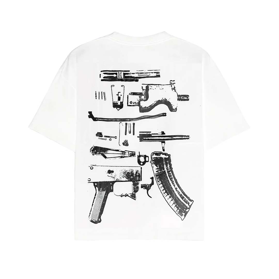 Kixkz In Draco We Trust Tee White Black by Kixkz Clothing - NWAHYPE No.1 for streetwear T-Shirts in USA