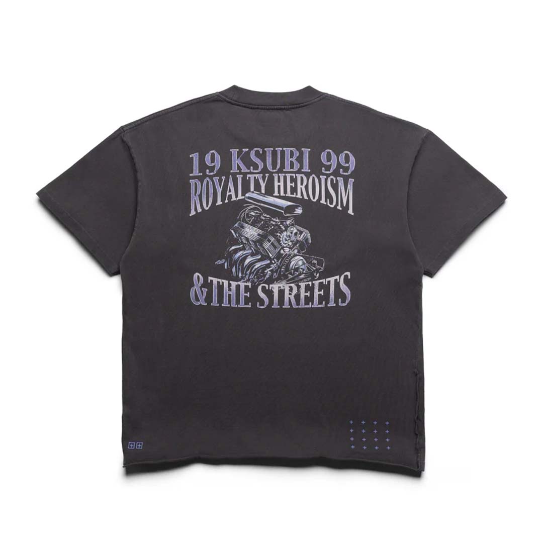 Ksubi Engine Ekcess SS Tee Charcoal by Ksubi - NWAHYPE No.1 for streetwear T-Shirts in USA