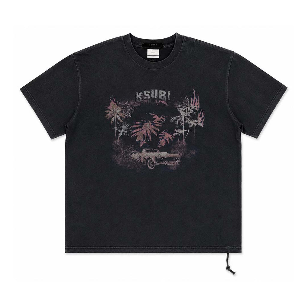 Ksubi Hills Biggie Tee Faded Black by Ksubi - NWAHYPE No.1 for streetwear T-Shirts in USA