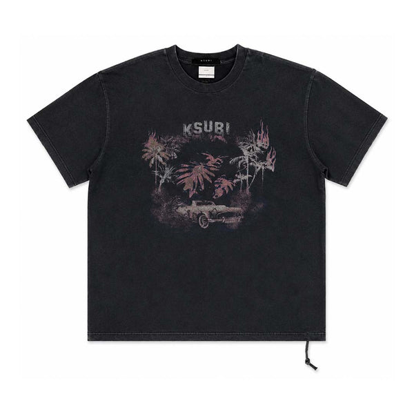 Ksubi Hills Biggie Tee Faded Black by Ksubi - NWAHYPE No.1 for streetwear T-Shirts in USA
