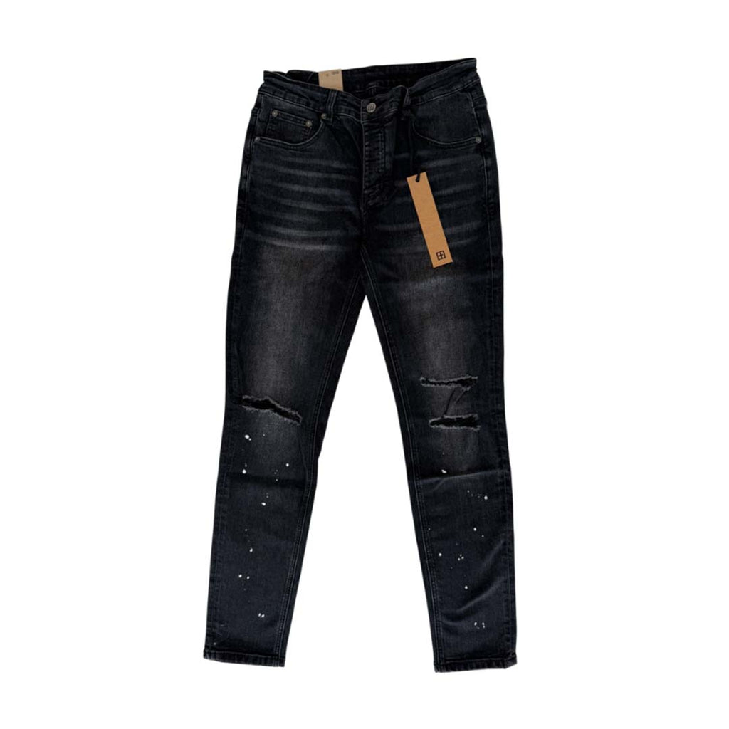 Ksubi Van Winkle Ace Black Sliced Jeans Black by Ksubi - NWAHYPE No.1 for streetwear Pants in USA