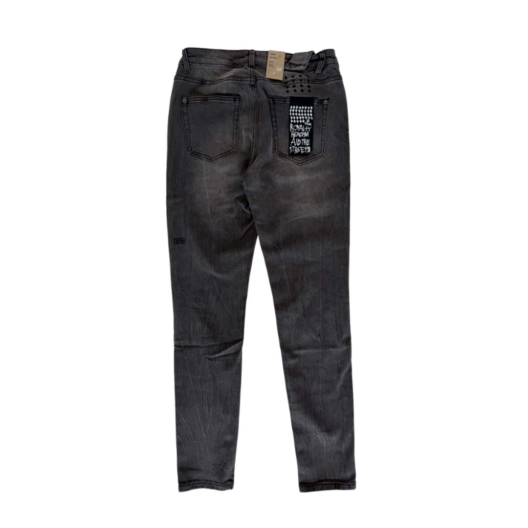 Ksubi Van Winkle Angst Thrashed Skinny Jeans Washed Black by Ksubi - NWAHYPE No.1 for streetwear Pants in USA