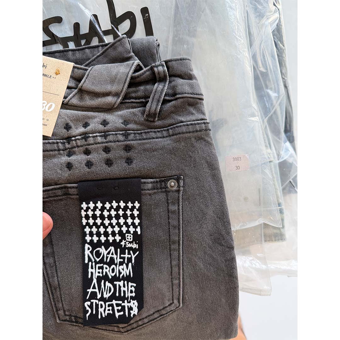 Ksubi Van Winkle Angst Thrashed Skinny Jeans Washed Black by Ksubi - NWAHYPE No.1 for streetwear Pants in USA