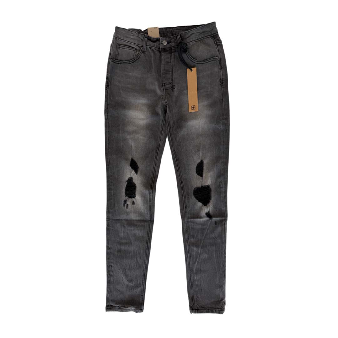Ksubi Van Winkle Angst Thrashed Skinny Jeans Washed Black by Ksubi - NWAHYPE No.1 for streetwear Pants in USA