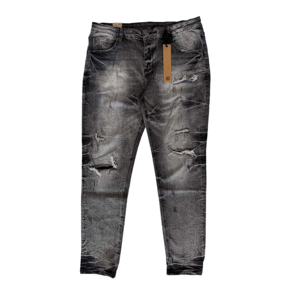 Ksubi Van Winkle Burnt Skinny Jeans Washed Black by Ksubi - NWAHYPE No.1 for streetwear Pants in USA