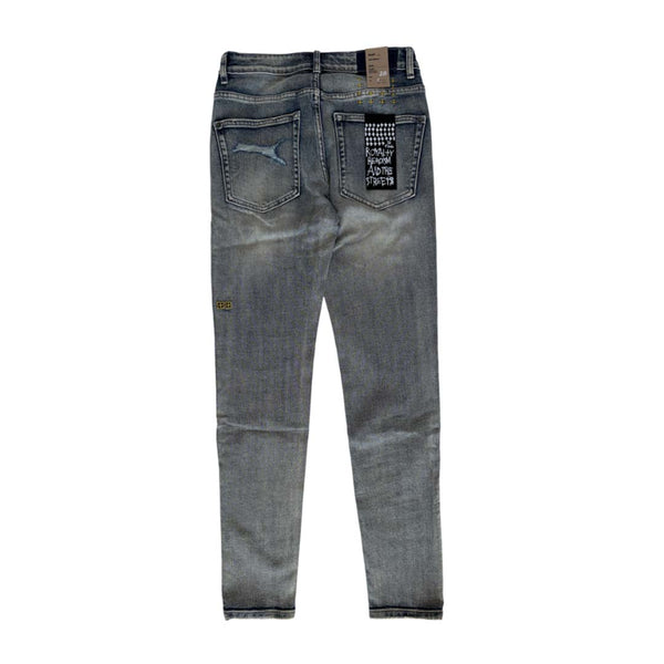 Ksubi Van Winkle Krystal Jeans Light Blue Wash by Ksubi - NWAHYPE No.1 for streetwear Pants in USA