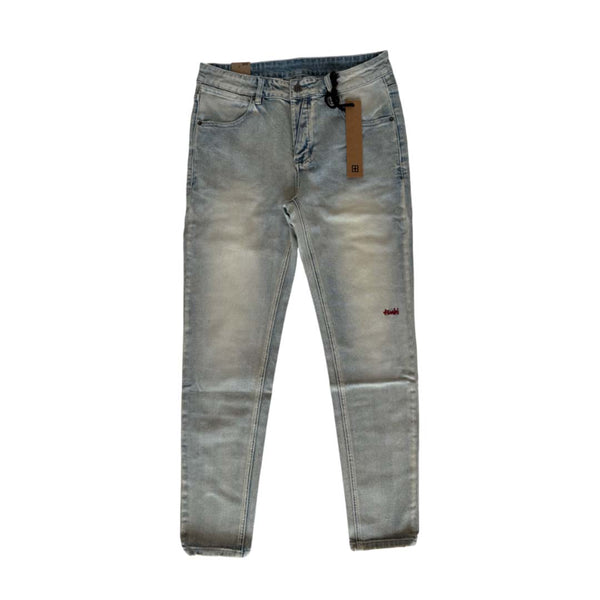 Ksubi Van Winkle Red Embroidered Skinny Jeans Light Wash by Ksubi - NWAHYPE No.1 for streetwear Pants in USA