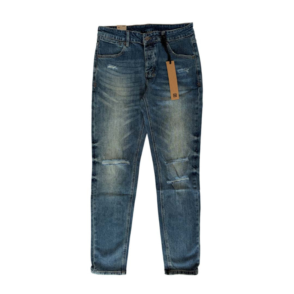 Ksubi Van Winkle Thrashed Jeans Blue Wash by Ksubi - NWAHYPE No.1 for streetwear Pants in USA