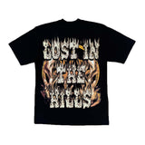 Lost Hills Flames Tee Black by Lost Hills - NWAHype 1 for streetwear T-Shirts in USA