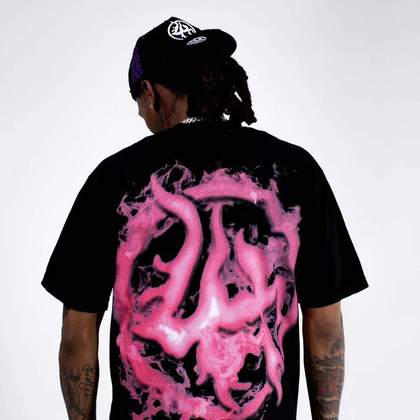 Lost Hills x Cough Syrup Head Tee Black by Lost Hills - NWAHype 1 for streetwear T-Shirts in USA