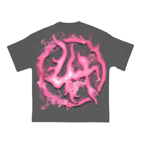 Lost Hills x Cough Syrup Head Tee Grey by Lost Hills - NWAHype 1 for streetwear T-Shirts in USA
