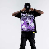Lost Hills x Cough Syrup Scream Tee Black by Lost Hills - NWAHype 1 for streetwear T-Shirts in USA