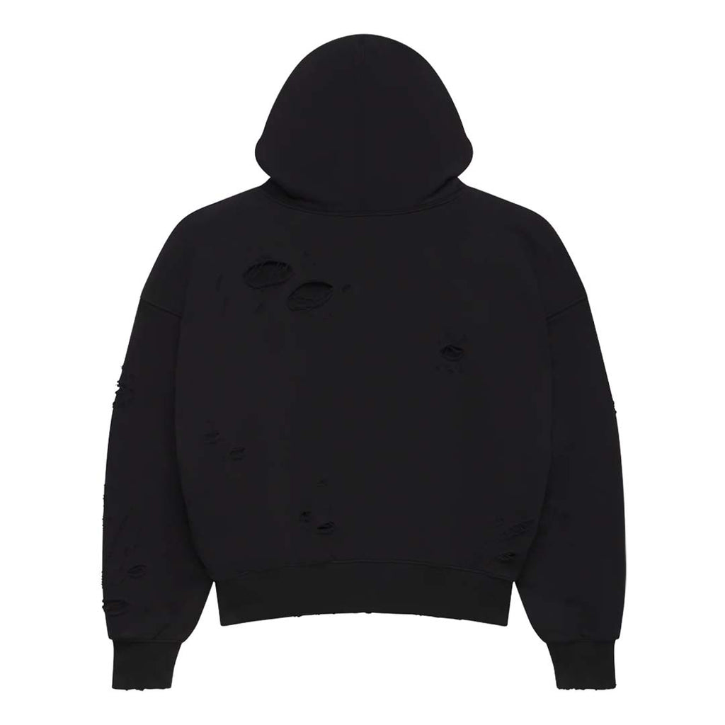 Lost Shadows Dstry Double Layer Hoodie Black by Lost Shadows - NWAHYPE No.1 for streetwear Hoodies in USA