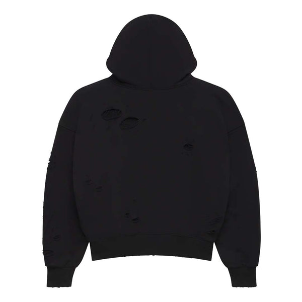 Lost Shadows Dstry Double Layer Hoodie Black by Lost Shadows - NWAHYPE No.1 for streetwear Hoodies in USA