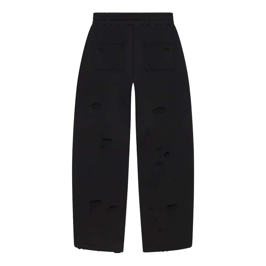 Lost Shadows Dstry Double Layer Sweatpants Black by Lost Shadows - NWAHYPE No.1 for streetwear Pants in USA