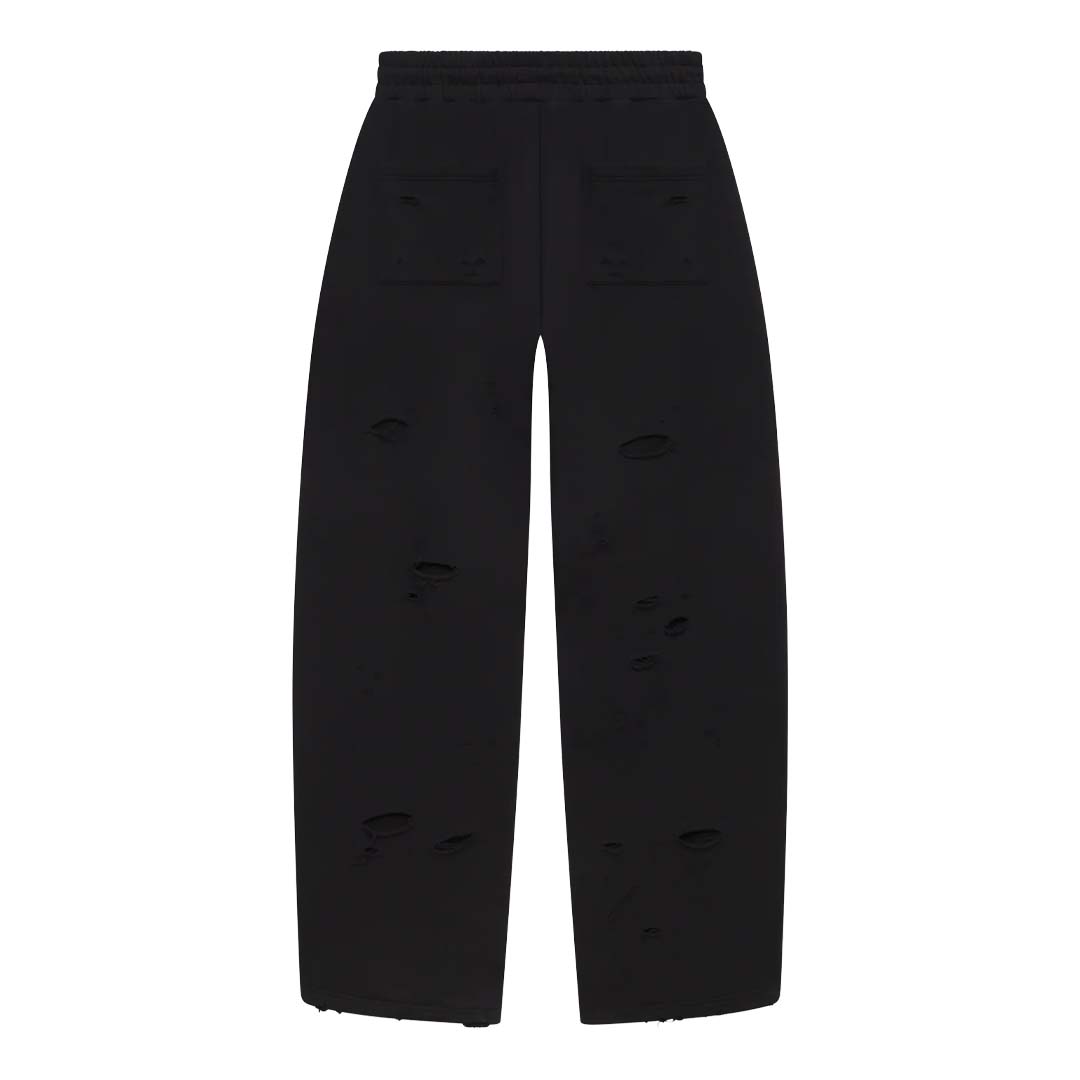Lost Shadows Dstry Double Layer Sweatpants Black by Lost Shadows - NWAHYPE No.1 for streetwear Pants in USA