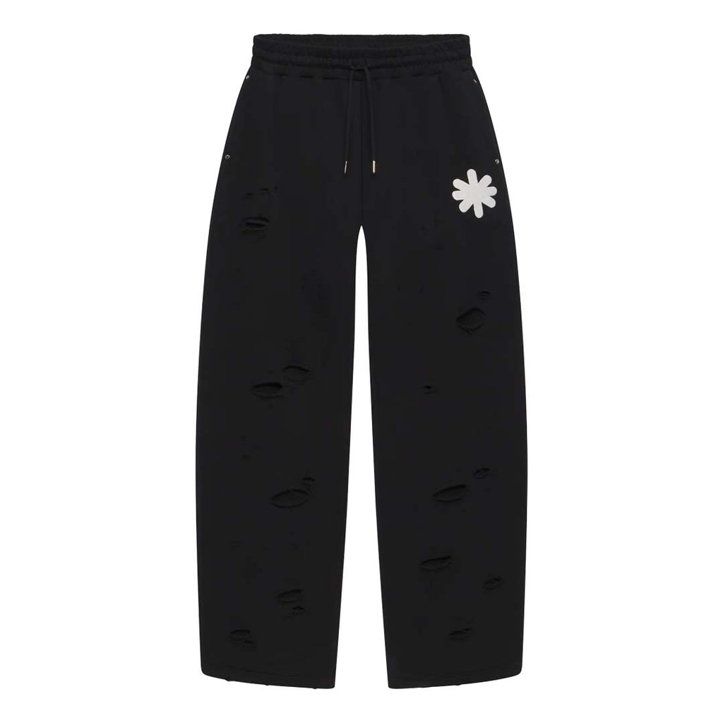 Lost Shadows Dstry Double Layer Sweatpants Black by Lost Shadows - NWAHYPE No.1 for streetwear Pants in USA